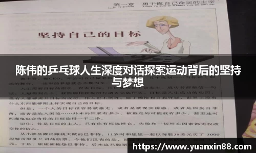 陈伟的乒乓球人生深度对话探索运动背后的坚持与梦想